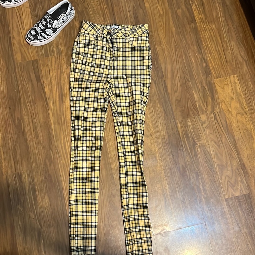 plaid pants